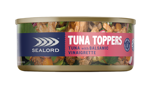 sealord tunna toppers balsamic and vinegar canned and ready to eat